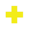 5S Supplies 5S Corner Markers, 2 in W., 6 in L., 0.003 in Thickness, 25 PK VSX-SQUARE-YELLOW - alternate 1